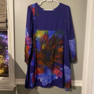 Watercolor Dress from Anthropologie